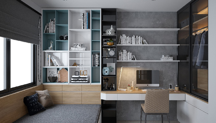 thiết kế nội thất chung cư 69m2