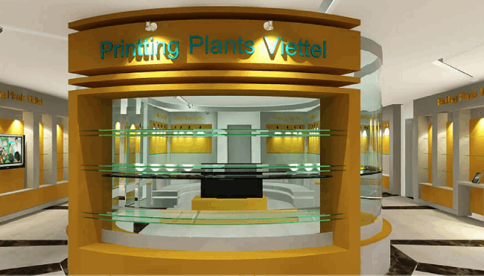 thiết kế nội thất showroom