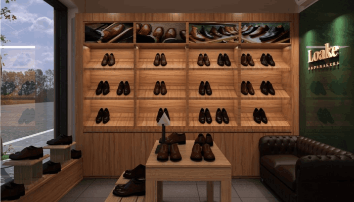 thiết kế nội thất showroom