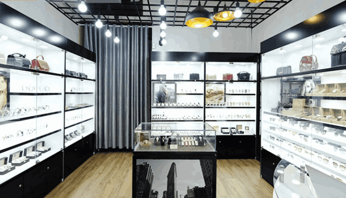 thiết kế nội thất showroom