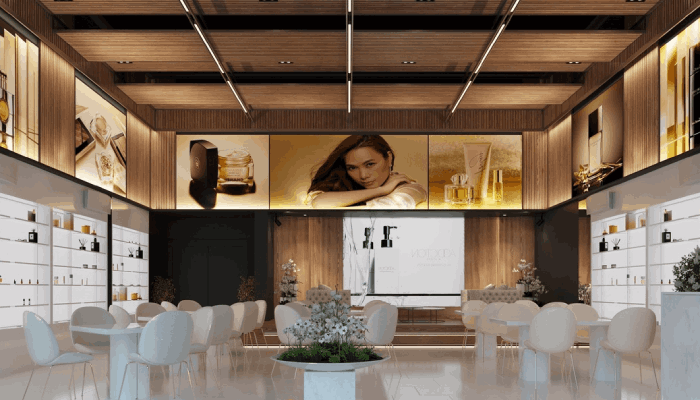 thiết kế nội thất showroom