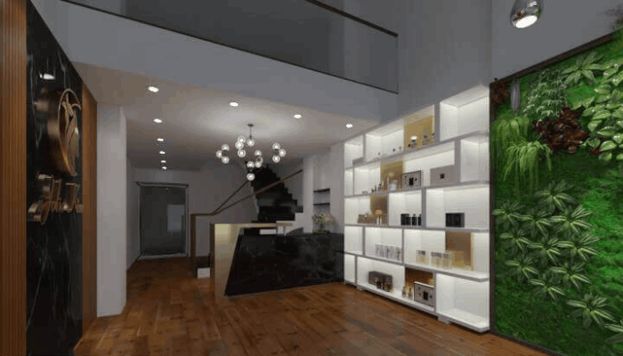 thiết kế nội thất spa